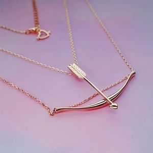 Taylor Swift Track 5 Archer Necklace Rose Gold